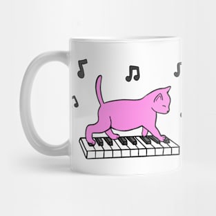 Piano Cat Mug